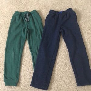 2 pairs boys Cat and Jack jogging pants